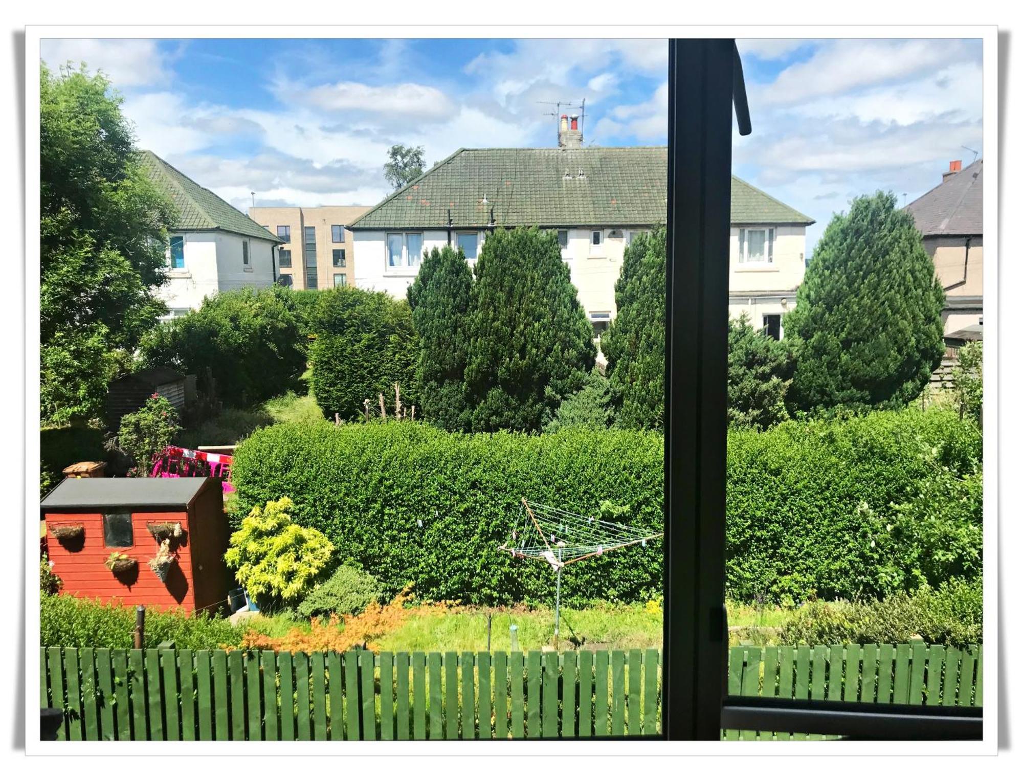 Bright & Spacious Double Room With Garden View- Close To Airport & City Centre Edynburg Zewnętrze zdjęcie