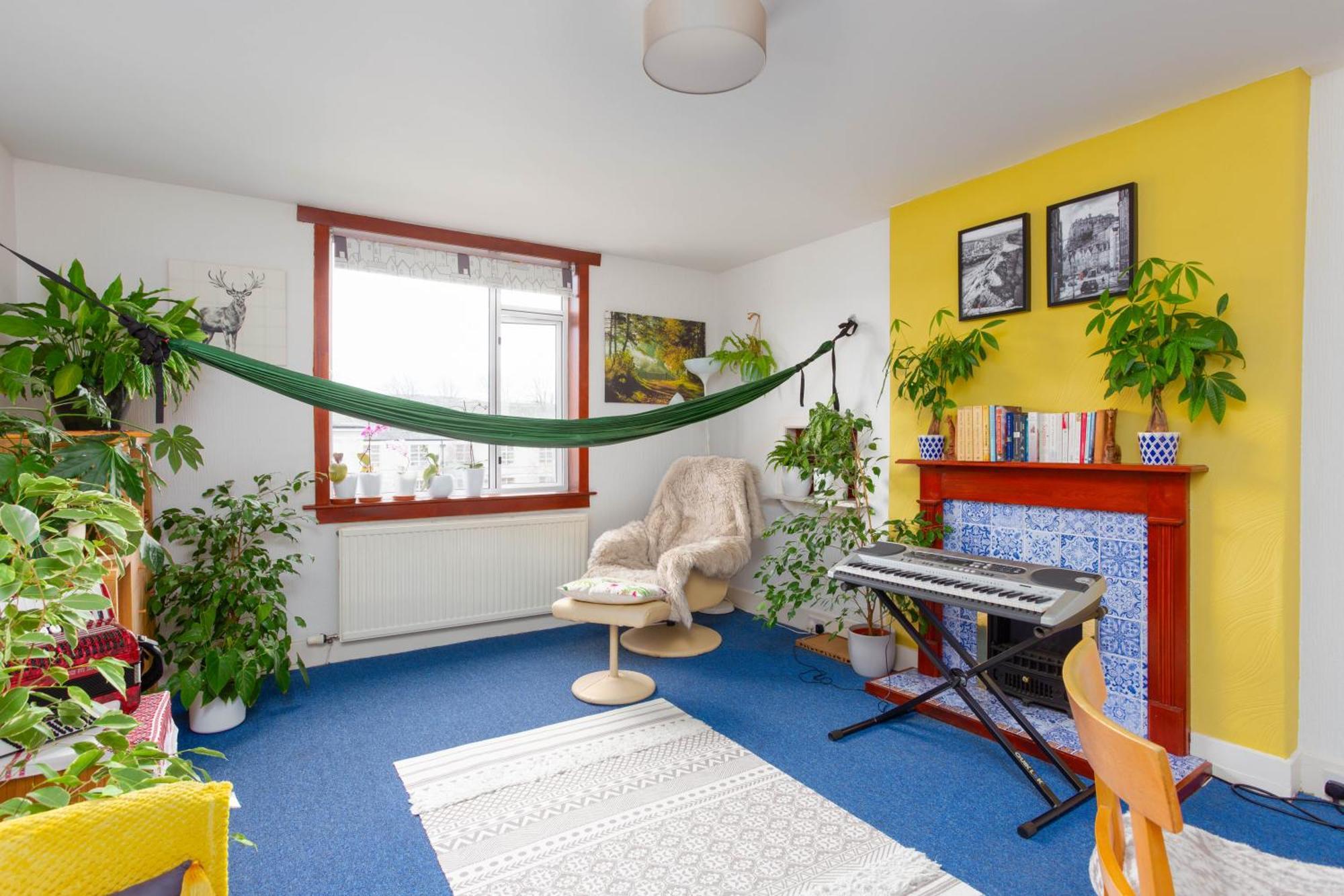 Bright & Spacious Double Room With Garden View- Close To Airport & City Centre Edynburg Zewnętrze zdjęcie
